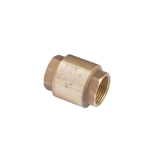 PEX VALVE CHECK, BRASS, DURABLE, PLUMBING NECESSITY, LONG LASTING, STURDY, WEATHER RESISTANT - PEX013 MEGA