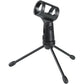 Gator Frameworks Mini Tripod Desktop Stand for Wireless Microphones The Frameworks Mini Tripod Desktop Stand for Wireless Microphones by Gator Cases is excellent for podcast interviews -GFW-MIC-0251 Hannah's Variety Store
