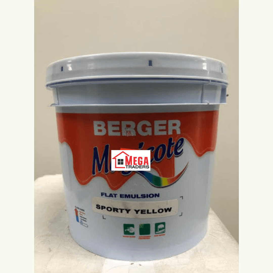 BERGER MAGICOTE FLAT EMULSION WATER BASED 1 GALLON PAINT ASSORTED MEGA