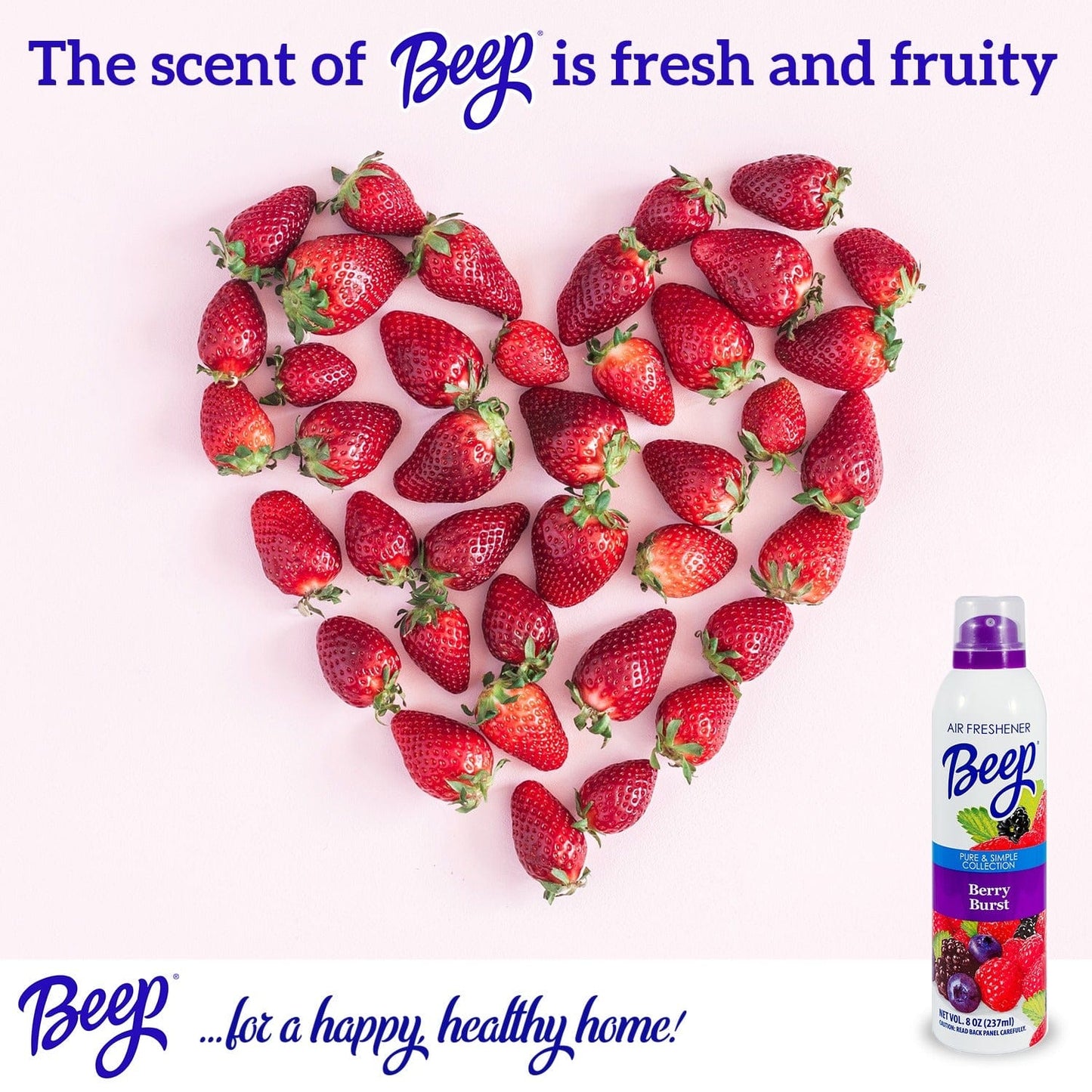 Beep Air Freshener Berry Burst 8oz - 08143335526 Pie's Variety Store