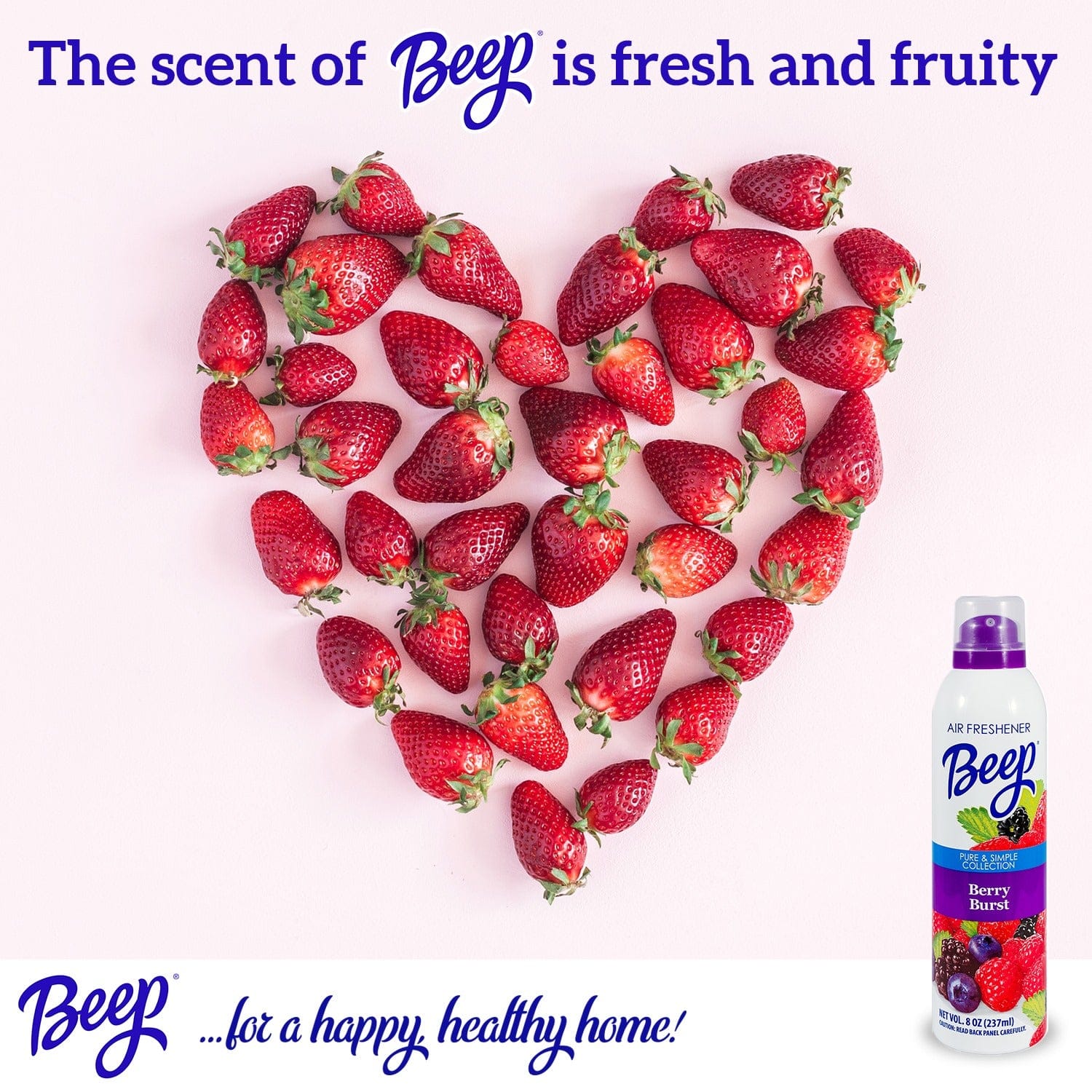 Beep Air Freshener Berry Burst 8oz - 08143335526 Pie's Variety Store