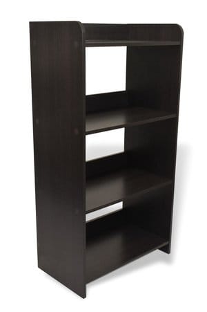 Momentum Furnishing Bookcase 4 Tier Espresso these shelving units can be placed in any room to provide additional storage spaces - PBF-1052-709-SP ebuystt