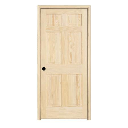Colonial, 6 Panel, Durable, Economical, Classic Designed Door - SPD283236