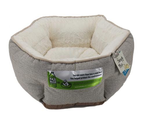 Sleepy Pet Small Quilted Bed Give your pet a nice, cozy, and warm bed that can be enjoyed for a long time-128828-0086268187691