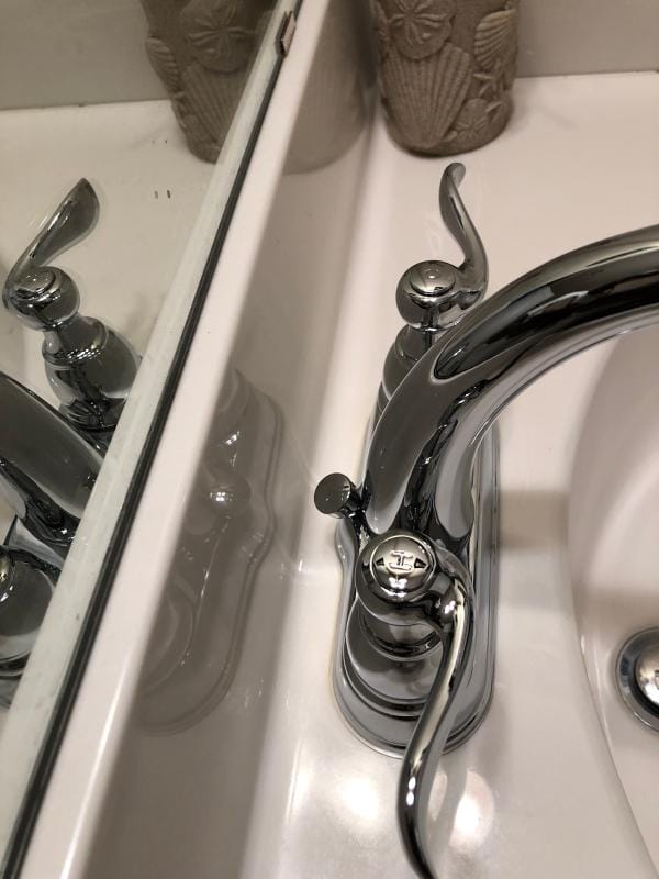 Delta Two Handle Lavatory with Pop-up Drain - B2596LF MEGA