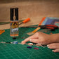 Gorilla Epoxy Syringe 25ml (0.85 OZ), For Incredibly Strong, Permanent, Fast and Gap Filling Bond and Solvent Resistant. Ideal for Wood, Metal, Stone, Ceramic, Glass, Plastic, PVC Sheet, Brick, Concrete, Foam and More - 4200102 MEGA