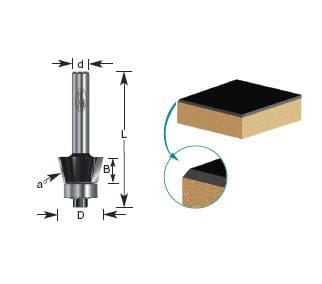TIMBERLINE ROUTER BIT #200-32 MEGA