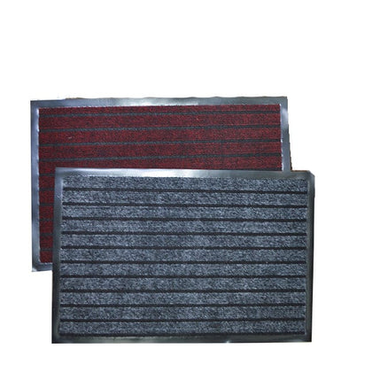 Floor Mats, 38 CM x 56 CM, Colorful, Assorted Stripes, Durable, Light Weight with Rubber Backing- 19170
