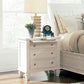 Sandy Beach 3-Drawer Nightstand White Collection: Fashionable, Functional, And Durable, This Nightstand Has It All. Three Roomy Drawers Offer Lots Of Space For Personal Storage.  SKU: 201302 coastmega