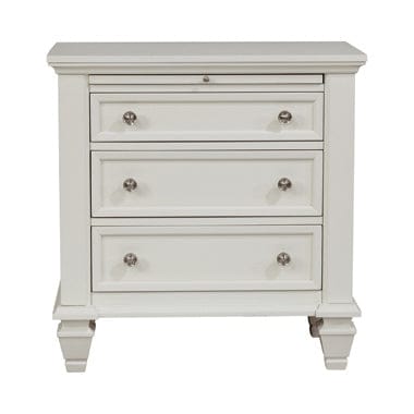 Sandy Beach 3-Drawer Nightstand White Collection: Fashionable, Functional, And Durable, This Nightstand Has It All. Three Roomy Drawers Offer Lots Of Space For Personal Storage.  SKU: 201302 coastmega