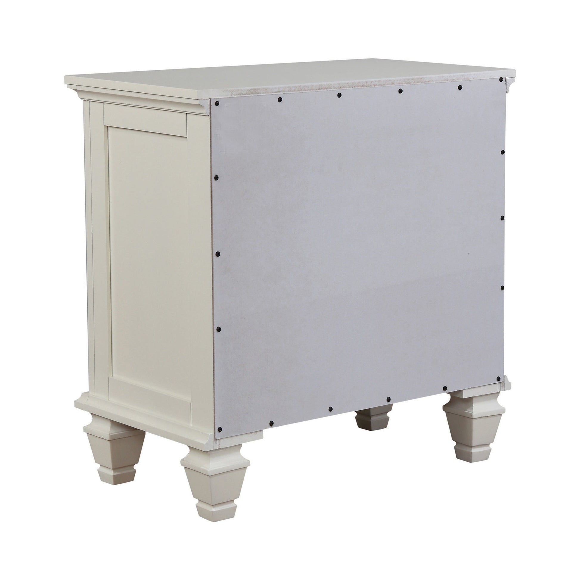 Sandy Beach 3-Drawer Nightstand White Collection: Fashionable, Functional, And Durable, This Nightstand Has It All. Three Roomy Drawers Offer Lots Of Space For Personal Storage.  SKU: 201302 coastmega