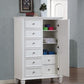 Sandy Beach 8-Drawer Man’s Chest Storage White Collection: Upgrade Your Bedroom Storage Options With This Tasteful, Hardwood Chest. Crafted From High Quality Materials, It's Sturdy And Durable, Plenty Of Room To Meet Your Storage Needs.  SKU: 201308 coastmega