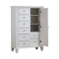 Sandy Beach 8-Drawer Man’s Chest Storage White Collection: Upgrade Your Bedroom Storage Options With This Tasteful, Hardwood Chest. Crafted From High Quality Materials, It's Sturdy And Durable, Plenty Of Room To Meet Your Storage Needs.  SKU: 201308 coastmega