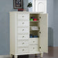 Sandy Beach 8-Drawer Man’s Chest Storage White Collection: Upgrade Your Bedroom Storage Options With This Tasteful, Hardwood Chest. Crafted From High Quality Materials, It's Sturdy And Durable, Plenty Of Room To Meet Your Storage Needs.  SKU: 201308 coastmega