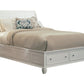Sandy Beach Eastern King Storage Sleigh Bed White Collection: This Bed Is Constructed From Tropical Hardwoods And Veneer For Dependability And Durability, Also A Classy White Finish, Can Be Showcased In Any Master Bedroom.  SKU: 201309KE coastmega