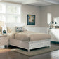 Sandy Beach Eastern King Storage Sleigh Bed White Collection: This Bed Is Constructed From Tropical Hardwoods And Veneer For Dependability And Durability, Also A Classy White Finish, Can Be Showcased In Any Master Bedroom.  SKU: 201309KE coastmega