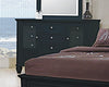 Sandy Beach 11-Drawer Dresser Black Collection: This Dresser Is Sturdy, Yet Elegantly-Styled. Wide Broad Top Is Spacious Enough For Fresh Flowers And An Impressive Perfume Collection. Plenty Of Storage For All Your Foldable Delicates.  SKU: 201323