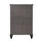 Sandy Beach 5-Drawer Chest Black Collection: This Noble Looking Chest Adds Elegant Simplicity To Your Master Bedroom. The Top Is Spacious Enough For Several Knickknacks And A Small Table Lamp.  SKU: 201325 coastmega