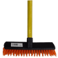 Deck Flat Scrubber Head that Contains Fibers that Withstand Wet and Dry Conditions CH90061 MEGA