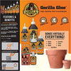 Gorilla Glue Original Minis 3 Grams, 4 Pack, Incredibly Strong and Versatile. The Leading Multi-Purpose Waterproof Glue. Ideal for Tough Repairs on Dissimilar Surfaces, Both Indoors and Out - 5000503
