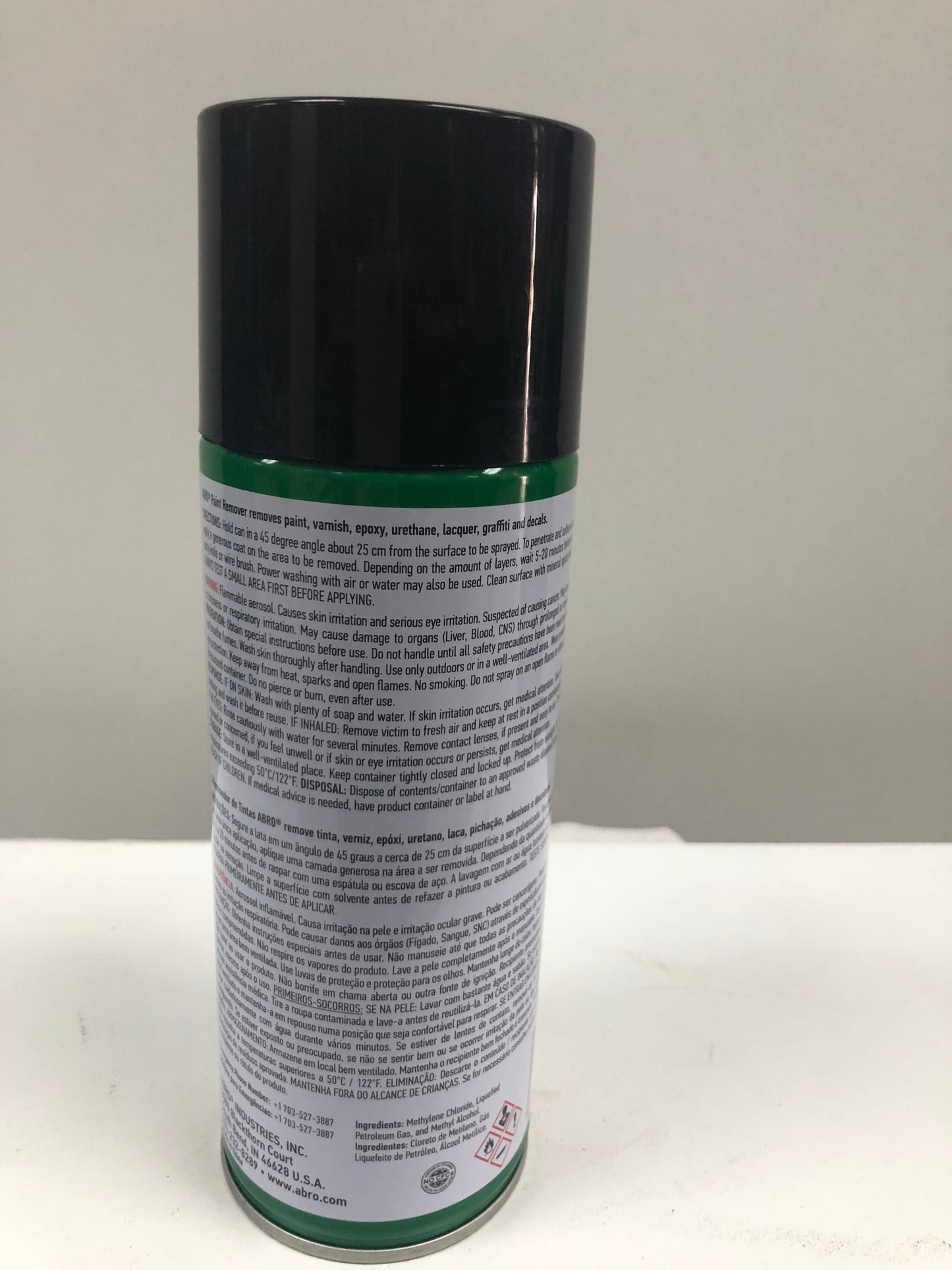 ABRO Spray Paint Remover Quickly Strips Paint, Varnish, Epoxy & Graffiti Ideal for All Kinds of Hard Surfaces such as Metal, Glass, Brick, Wood, Concrete and More - PR600 Mega