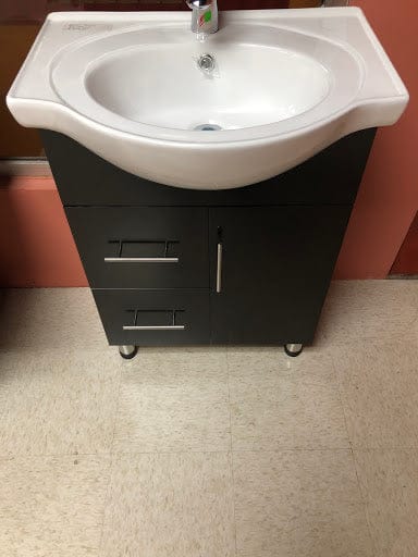 Megaluxe Modern Face Basin and Vanity with 3 draws - AG-M001-6 MEGA