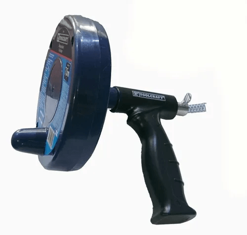 ToolCraft Drain Auger Multiple uses for numerous drains such as kitchen, bathroom, bathtubs, utility sinks -  TC 2084 MEGA