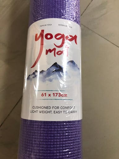 Yoga Mat - 61 CM x 173 CM, Two Colors, Comfortable, Soft, Light Weight, Easy To Clean - LE0051 MEGA