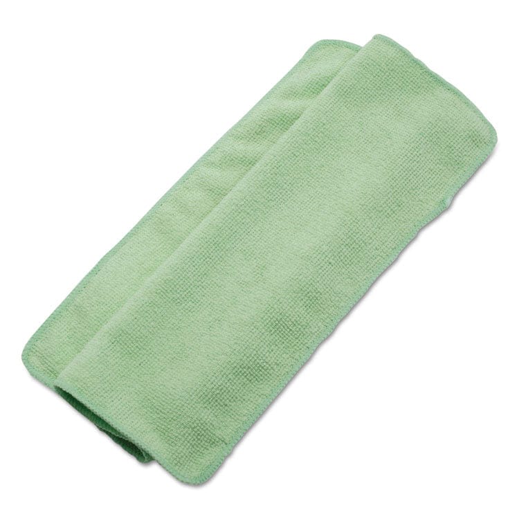 Green Microfiber Cloth Boardwalk Not just any old microfiber cloth. We've made these to leave your surfaces clean and spotless. Use them for anything and everything 24 Pieces in Pack -BWK16GRECLOTH Hannah's Variety Store