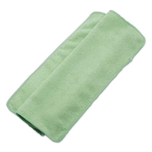 Green Microfiber Cloth Boardwalk Not just any old microfiber cloth. We've made these to leave your surfaces clean and spotless. Use them for anything and everything 24 Pieces in Pack -BWK16GRECLOTH Hannah's Variety Store
