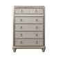 Bling Game 6-Drawer Chest Metallic Platinum - 204185 coastmega