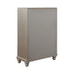 Bling Game 6-Drawer Chest Metallic Platinum - 204185 coastmega