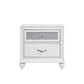 Barzini 2-Drawer Nightstand White - 205892 A-Z Store Nadia