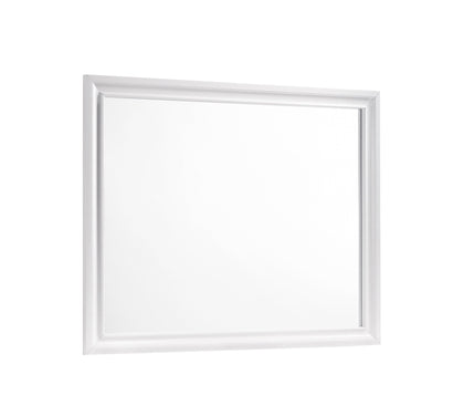 Barzini Rectangle Dresser Mirror White - 205894