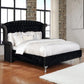 Deanna Queen Tufted Upholstered Bed Black Collection, The Magnificent Queen Bed Has A Truly Elegant Look, Sophisticated Aesthetic, This Bed Makes A Stunning Statement Of Style: Deanna SKU: 206101Q coastmega