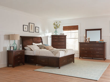 Barstow Eastern King Storage Bed Pinot Noir Collection: Barstow SKU: 206430KE