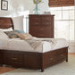 Barstow Queen Storage Bed Pinot Noir Collection: Barstow SKU: 206430Q coastmega