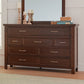 Barstow 9-Drawer Rectangular Dresser Pinot Noir Collection: Barstow SKU: 206433 coastmega