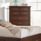 Barstow 8-Drawer Rectangular Chest Pinot Noir Collection: Barstow SKU: 206435 coastmega