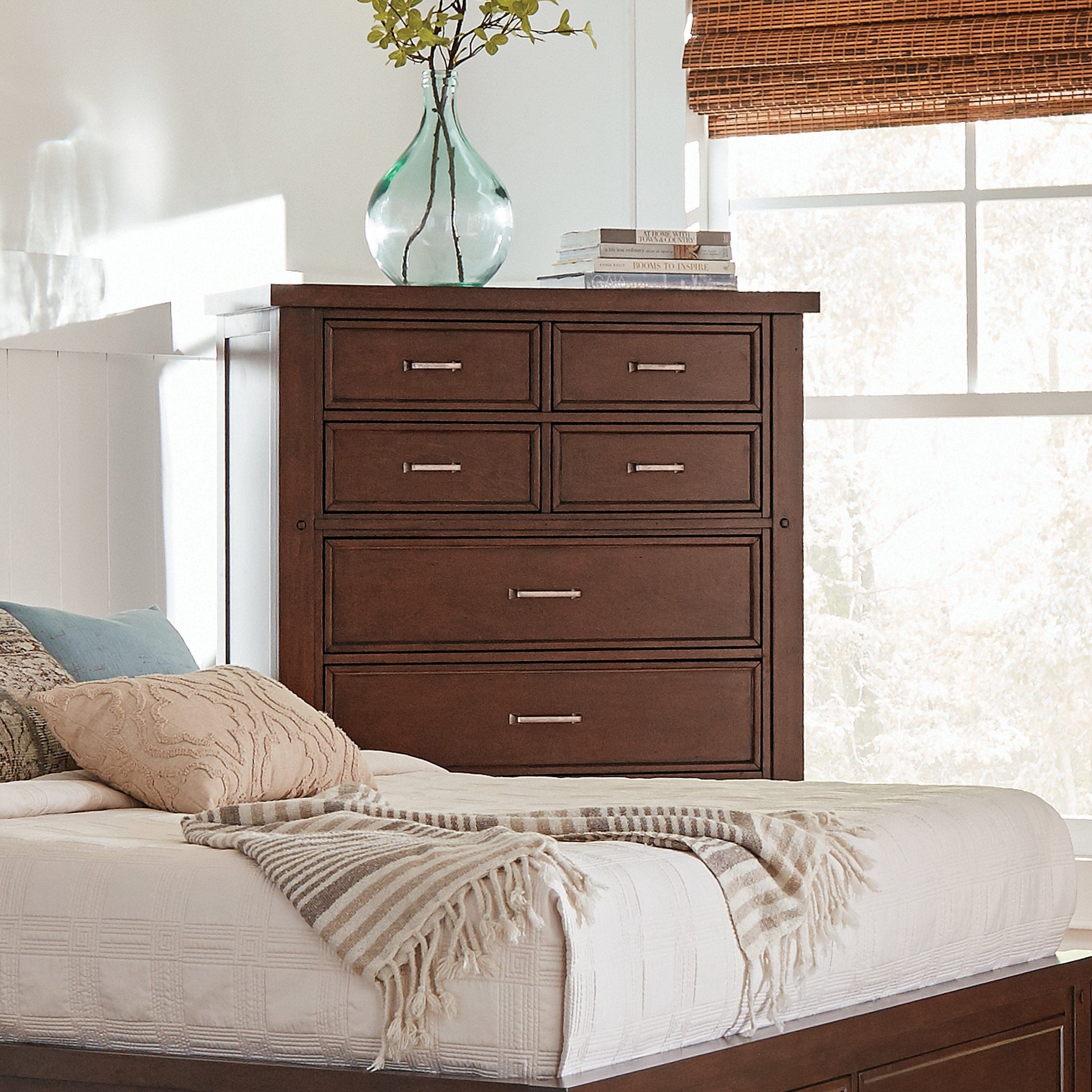 Barstow 8-Drawer Rectangular Chest Pinot Noir Collection: Barstow SKU: 206435 coastmega