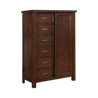 Barstow 8-Drawer Door Chest Pinot Noir Collection: Barstow SKU: 206436 coastmega