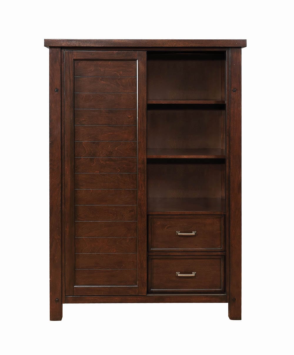 Barstow 8-Drawer Door Chest Pinot Noir Collection: Barstow SKU: 206436 coastmega