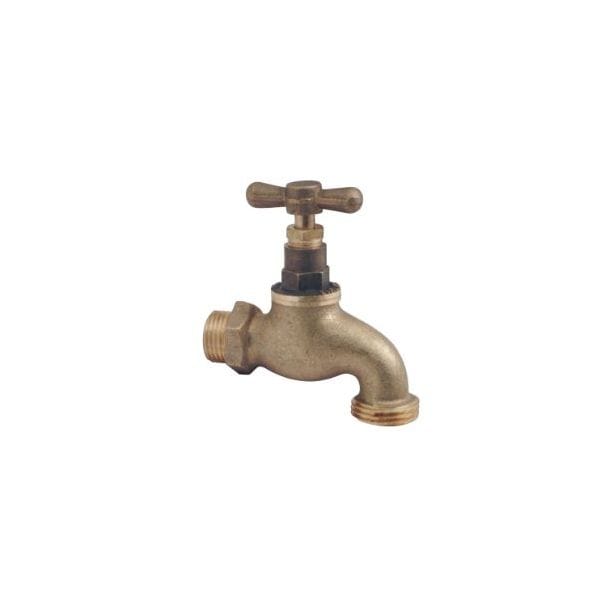 PEX Brass Garden Tap, Continous Turning, Durable, Size 1/2 Inch- PEX006 MEGA