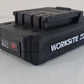 WORKSITE Battery for Cordless Screwdriver Cordless Grinder Power Saws 2.0AH Li-ion Battery- DCB-2LI Worksite Hand Tools