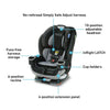 Graco Extend2fit 3 In 1 Car Seat Titus: Seat for riding rear-facing and should ride rear-facing as long as possible, until they reach the maximum rear-facing height - 2106478