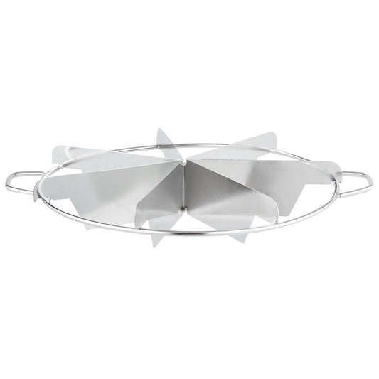 Pie Cut S / S 7 Cut 10 Create beautifully uniform slices of pie in no time with this 10 inch stainless steel 7 cut pie cutter-ROY CP 7 Hannah's Variety Store