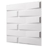 Art3d Decorative 3D PVC Wall Panel for Interior Décor, 12-Pack 19.7 x 19.7 in. White