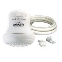 Lorenzetti Maxi Ducha Ultra Shower Heater, Electric Shower Head, Tank-less, Instant Hot Water 120V. Ideal for Bathrooms, Pool Side Rinse Offs, Cabins and More - 7537619