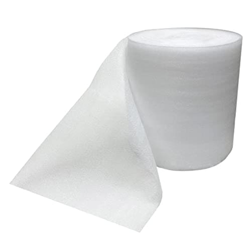 UBOXES Foam Wrap Roll 150' x 12 Inch Wide 1/16 Inch Thick Perforated 12 Inch, Model:FOAMWRAPS150 Mega
