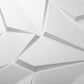 Art3d PVC 3D Wall Panels, Plastic Decorative Wall Tile in White 12-Pack MEGA